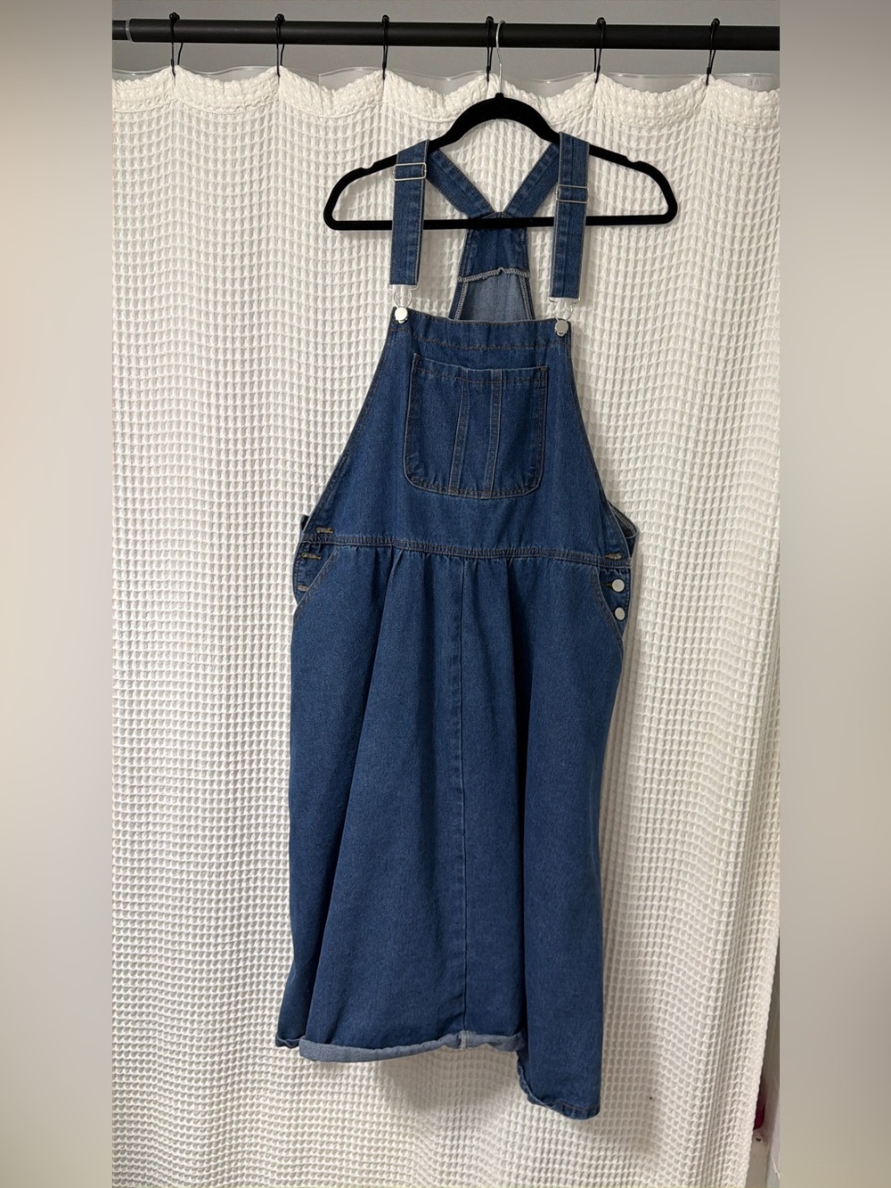Women's Plus Size Denim Overall Dress